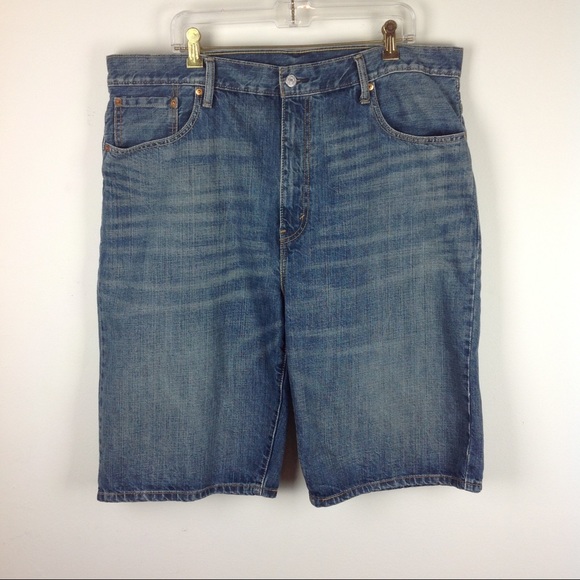levi's 569 denim shorts
